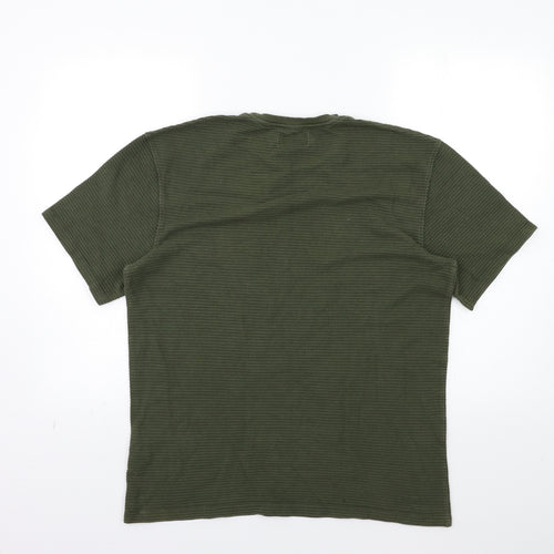 Topman Mens Green    T-Shirt Size XS