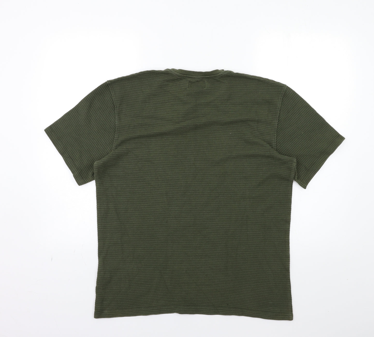 Topman Mens Green    T-Shirt Size XS