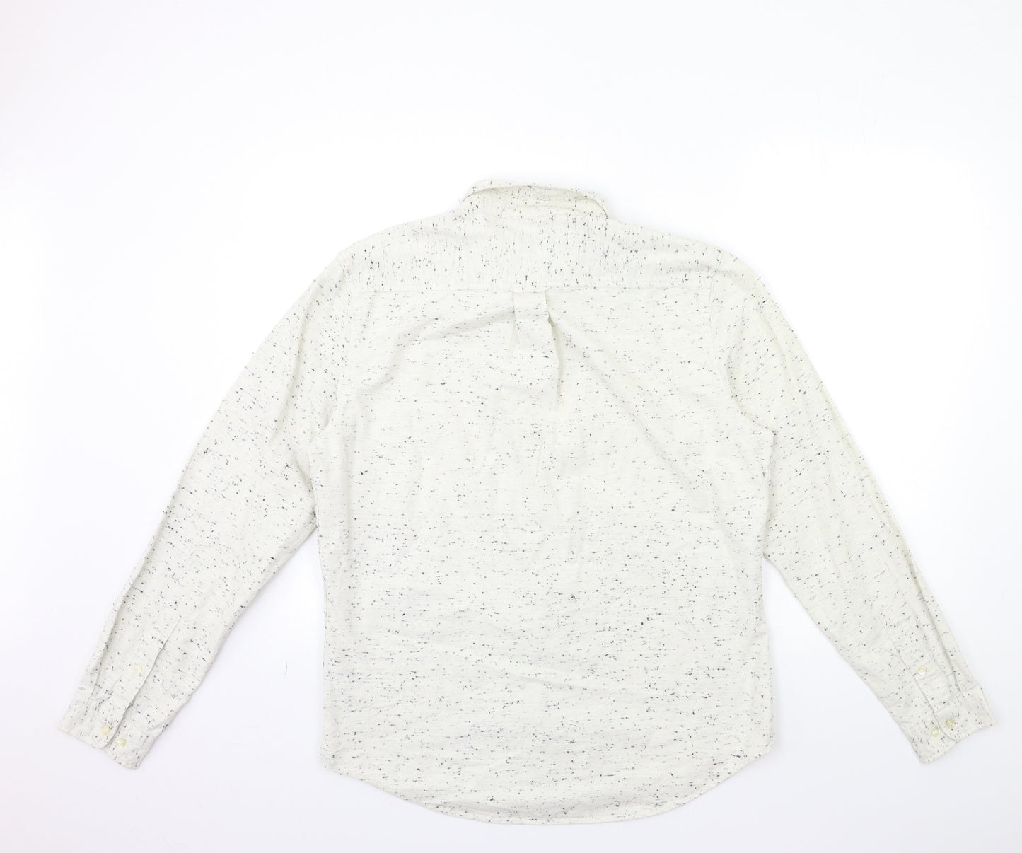 NEXT Mens White    Button-Up Size M