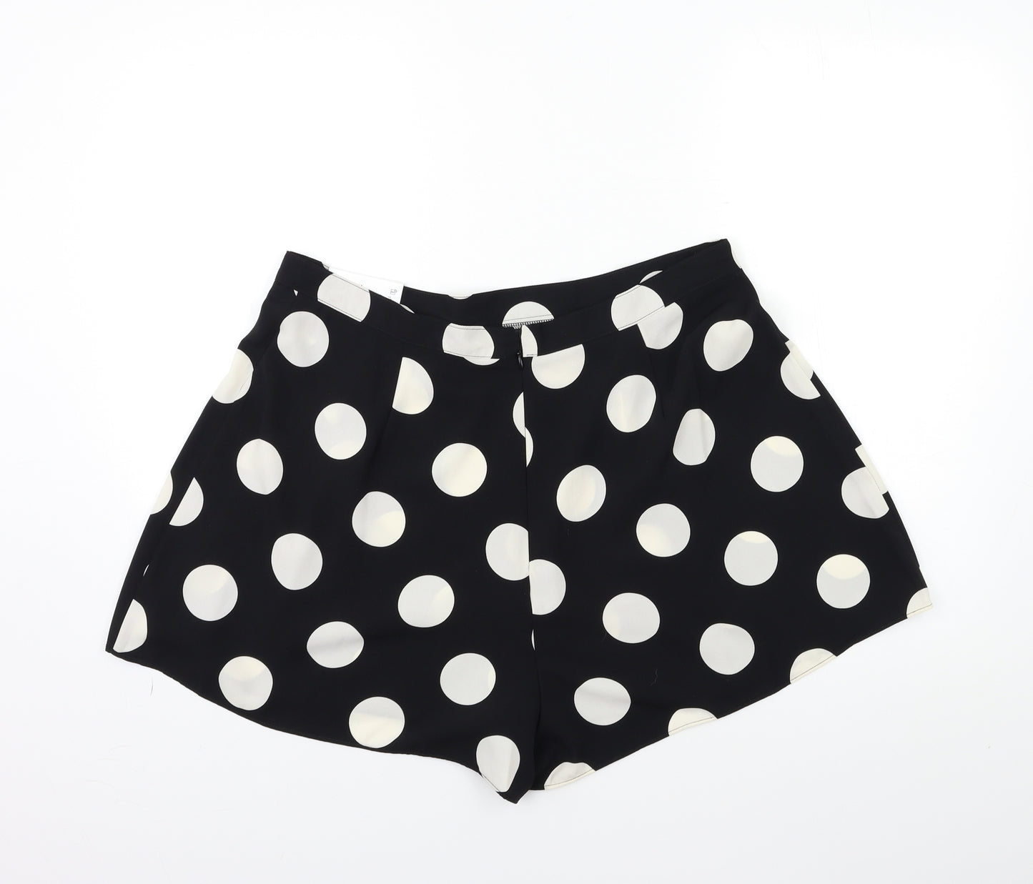 Papaya Womens Black Polka Dot  Sailor Shorts Size 16