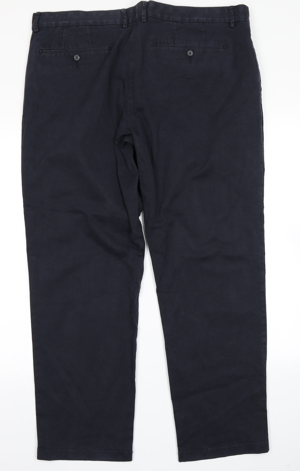 TU Mens Blue   Chino Trousers Size 40 in L32 in