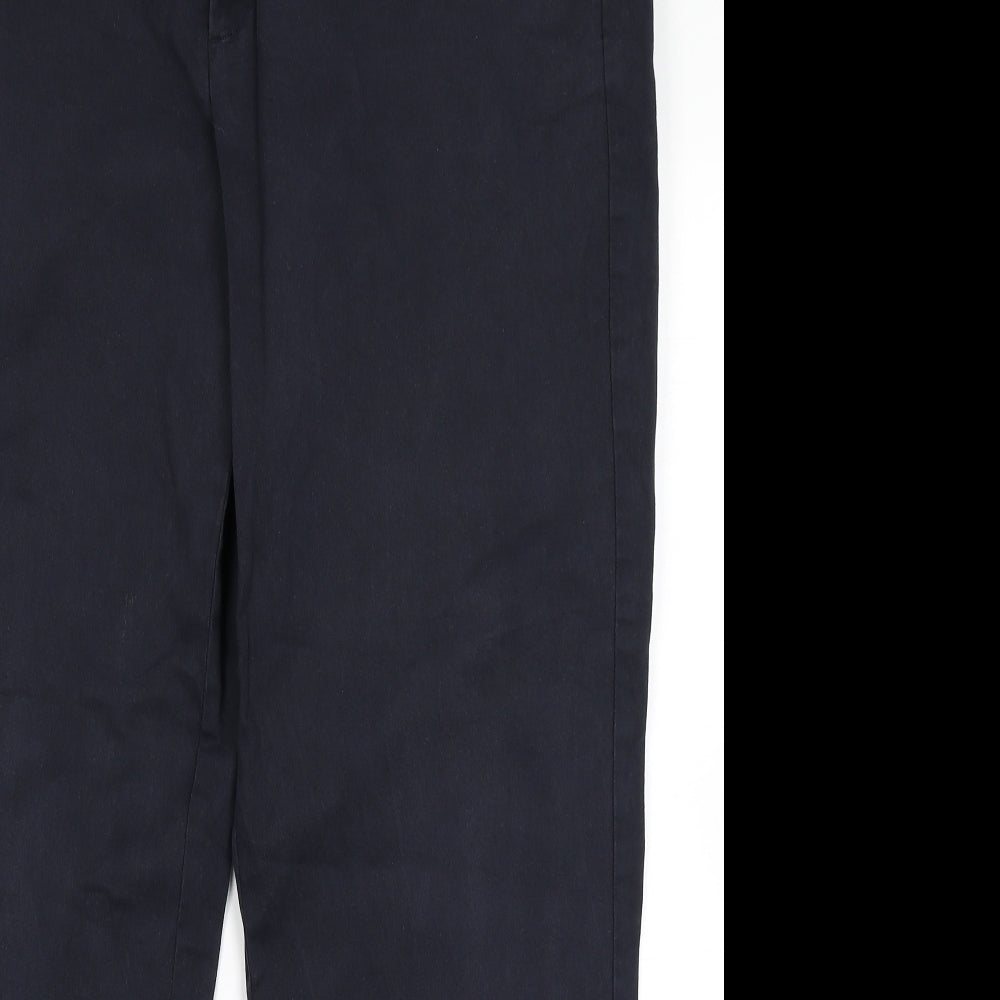 TU Mens Blue   Chino Trousers Size 40 in L32 in