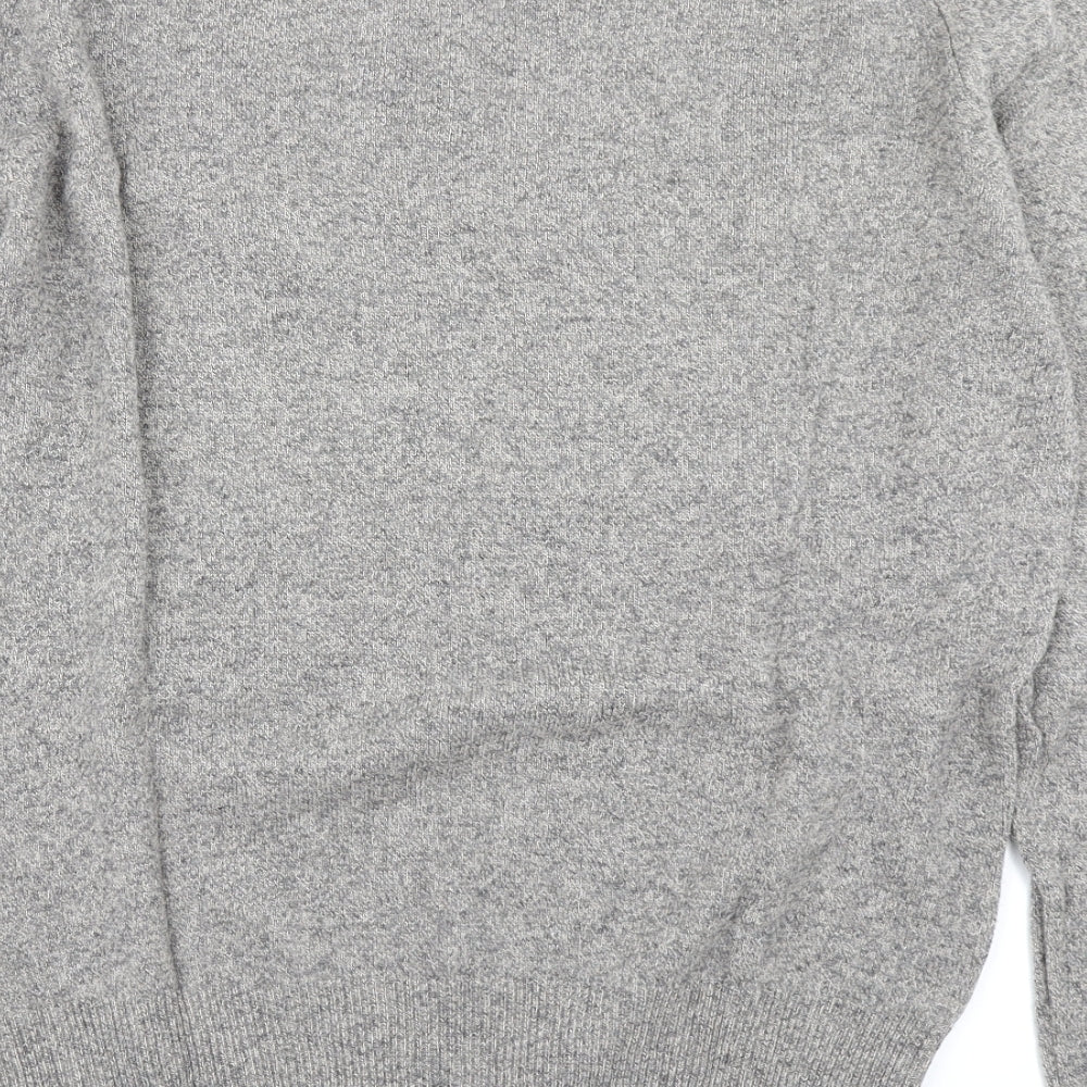 M&S Collection Mens Grey  Knit Pullover Jumper Size XL