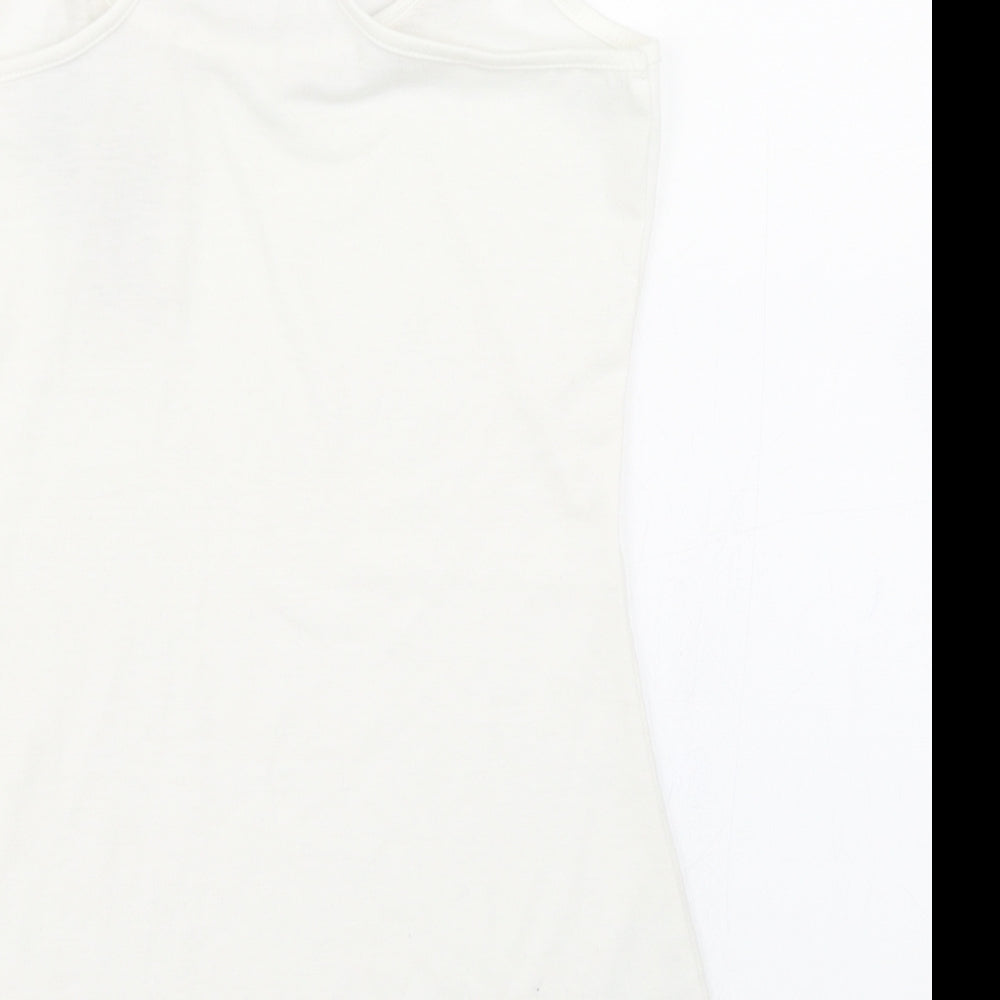Cameo Rose Womens White   Basic Tank Size S
