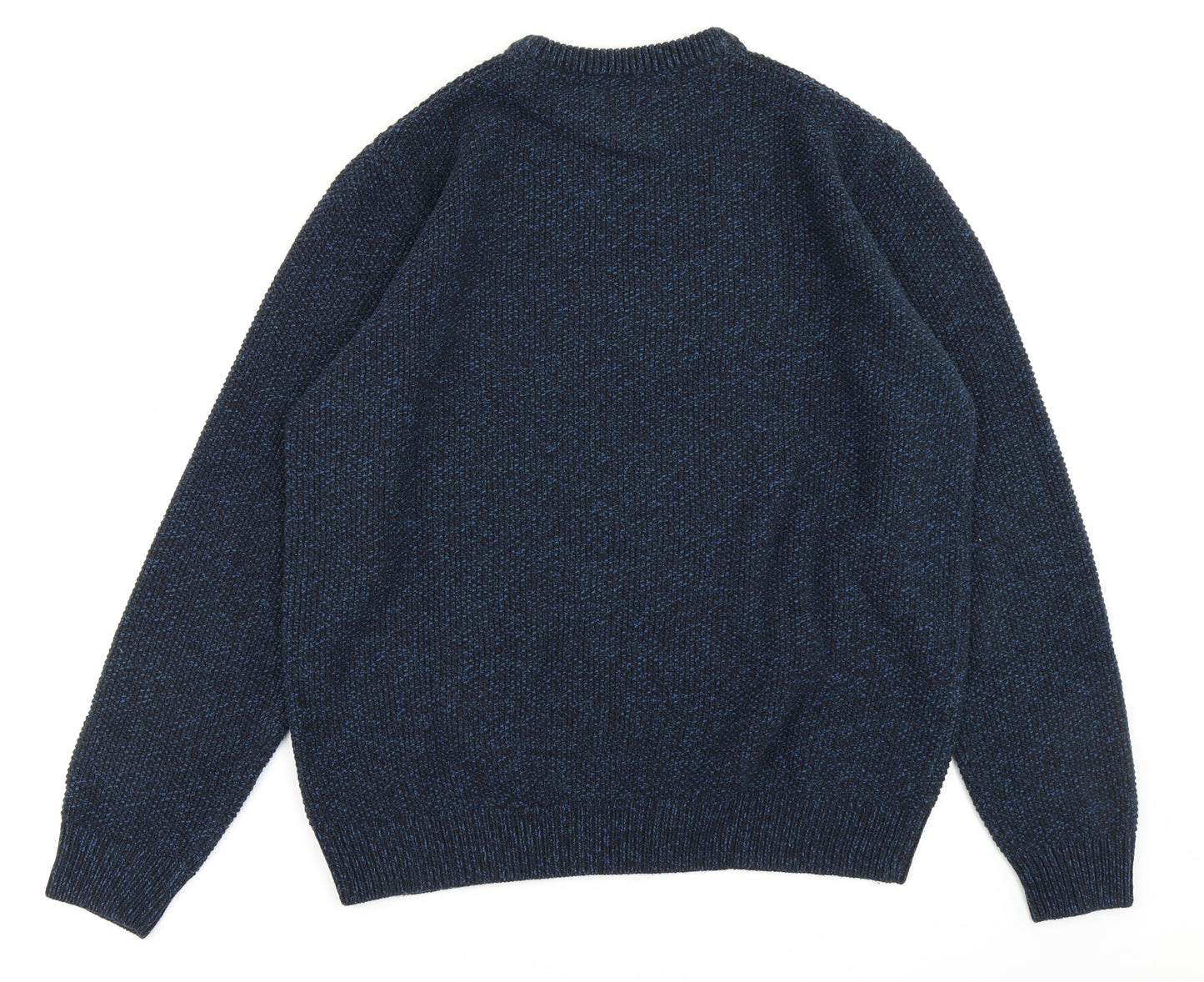 TU Mens Blue  Knit Pullover Jumper Size XL