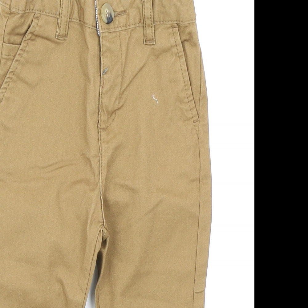 Matalan Boys Brown   Capri Trousers Size 12-18 Months