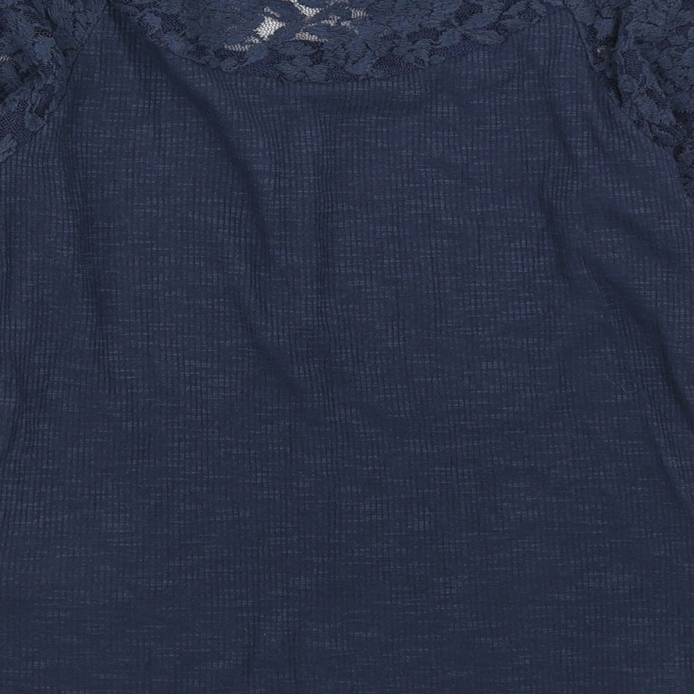 Superdry Womens Blue   Basic T-Shirt Size XS
