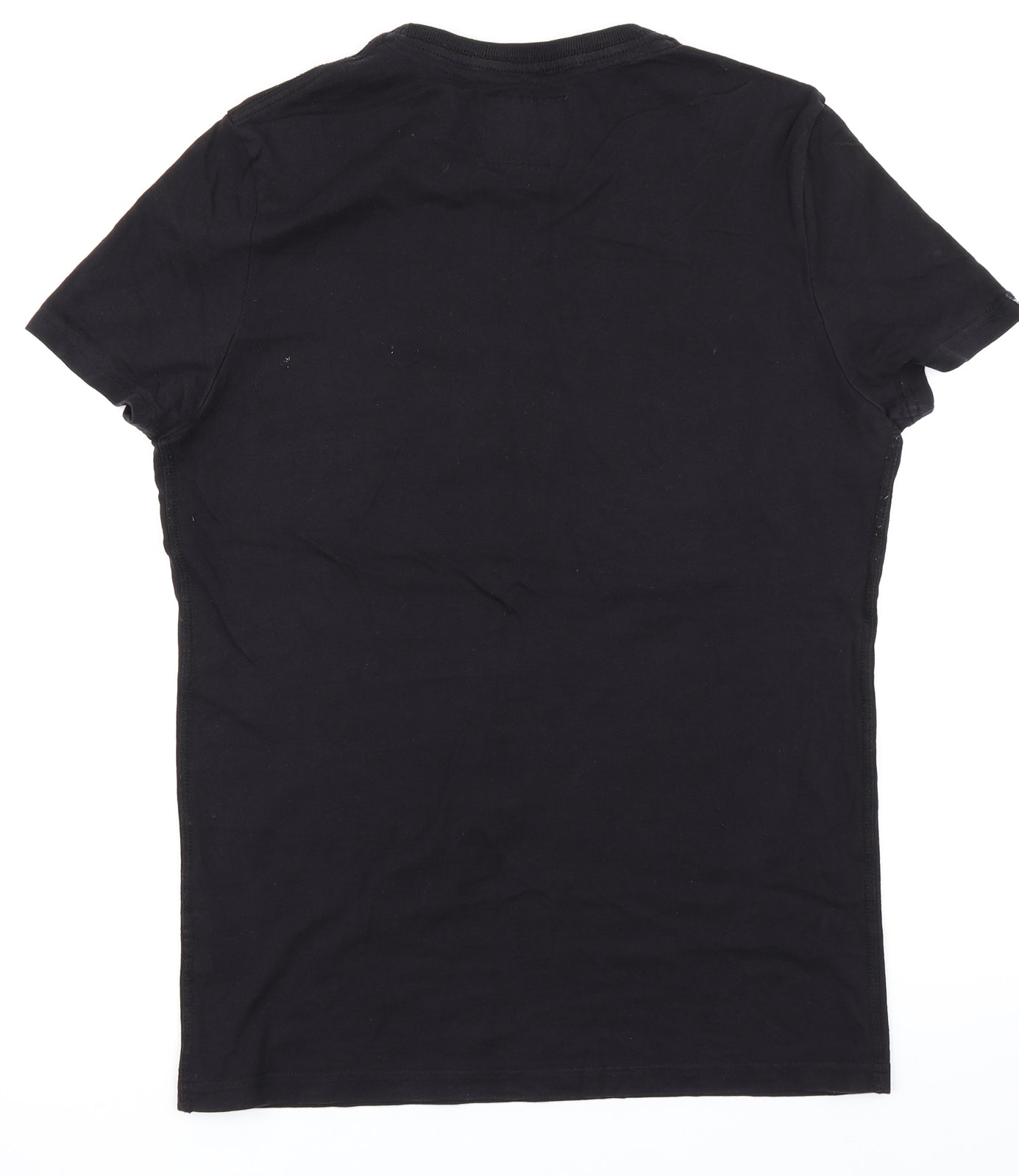 Superdry Mens Black    T-Shirt Size M