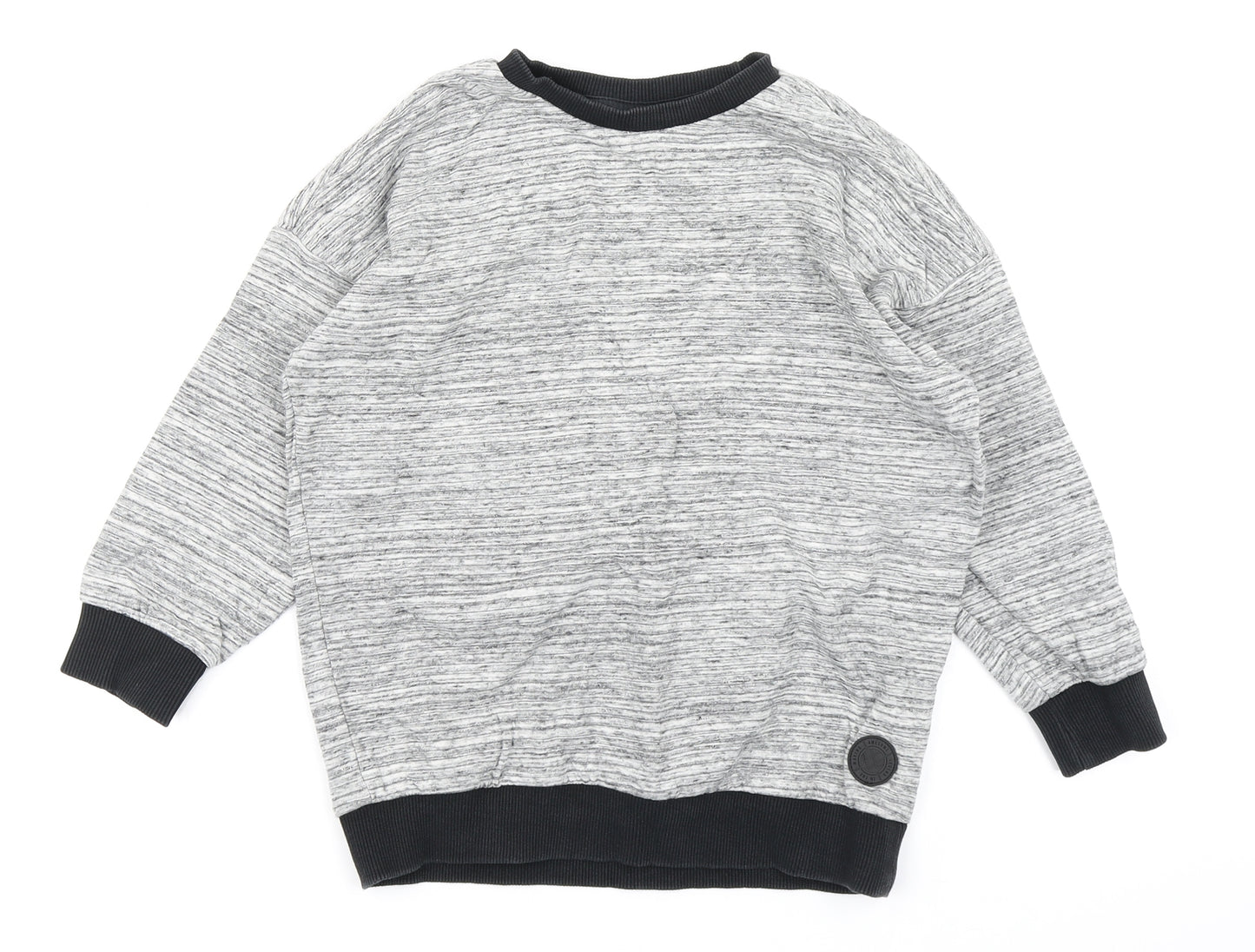 F&F Boys Grey   Pullover Sweatshirt Size 6-7 Years