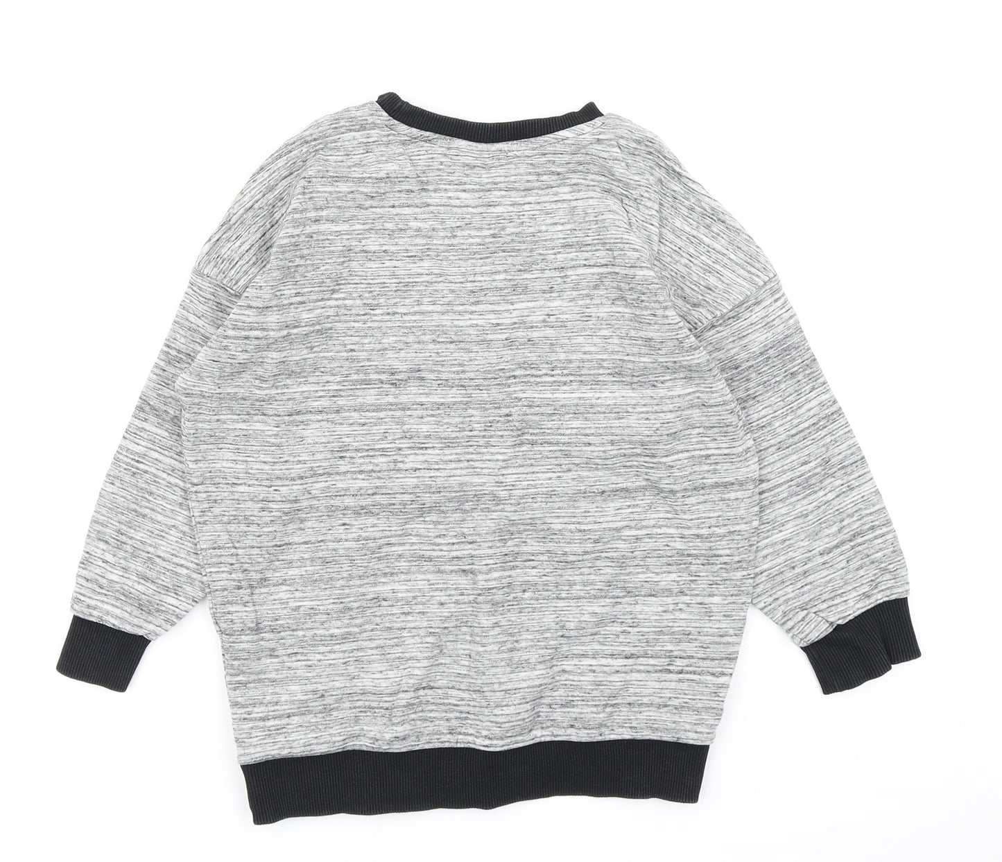 F&F Boys Grey   Pullover Sweatshirt Size 6-7 Years