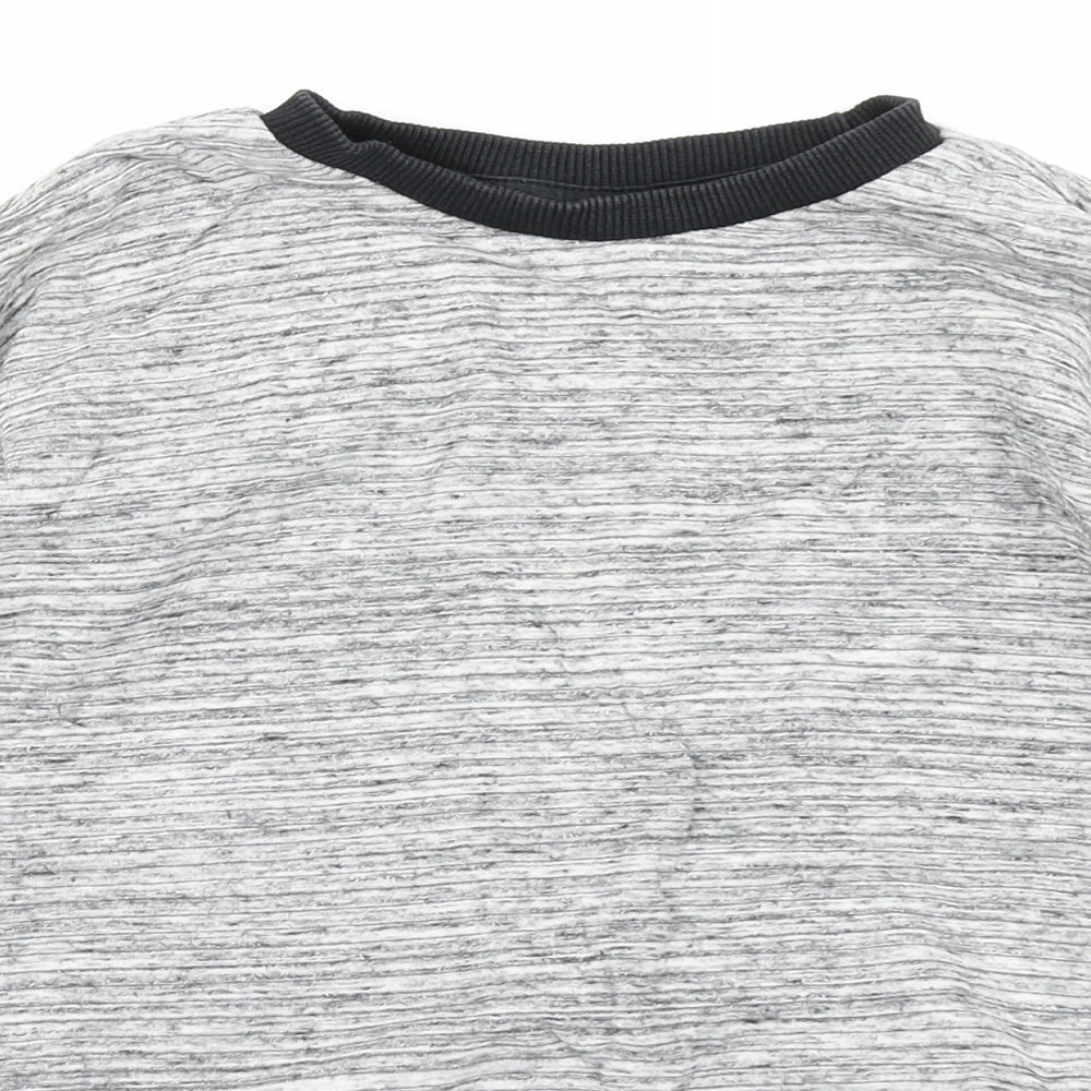 F&F Boys Grey   Pullover Sweatshirt Size 6-7 Years