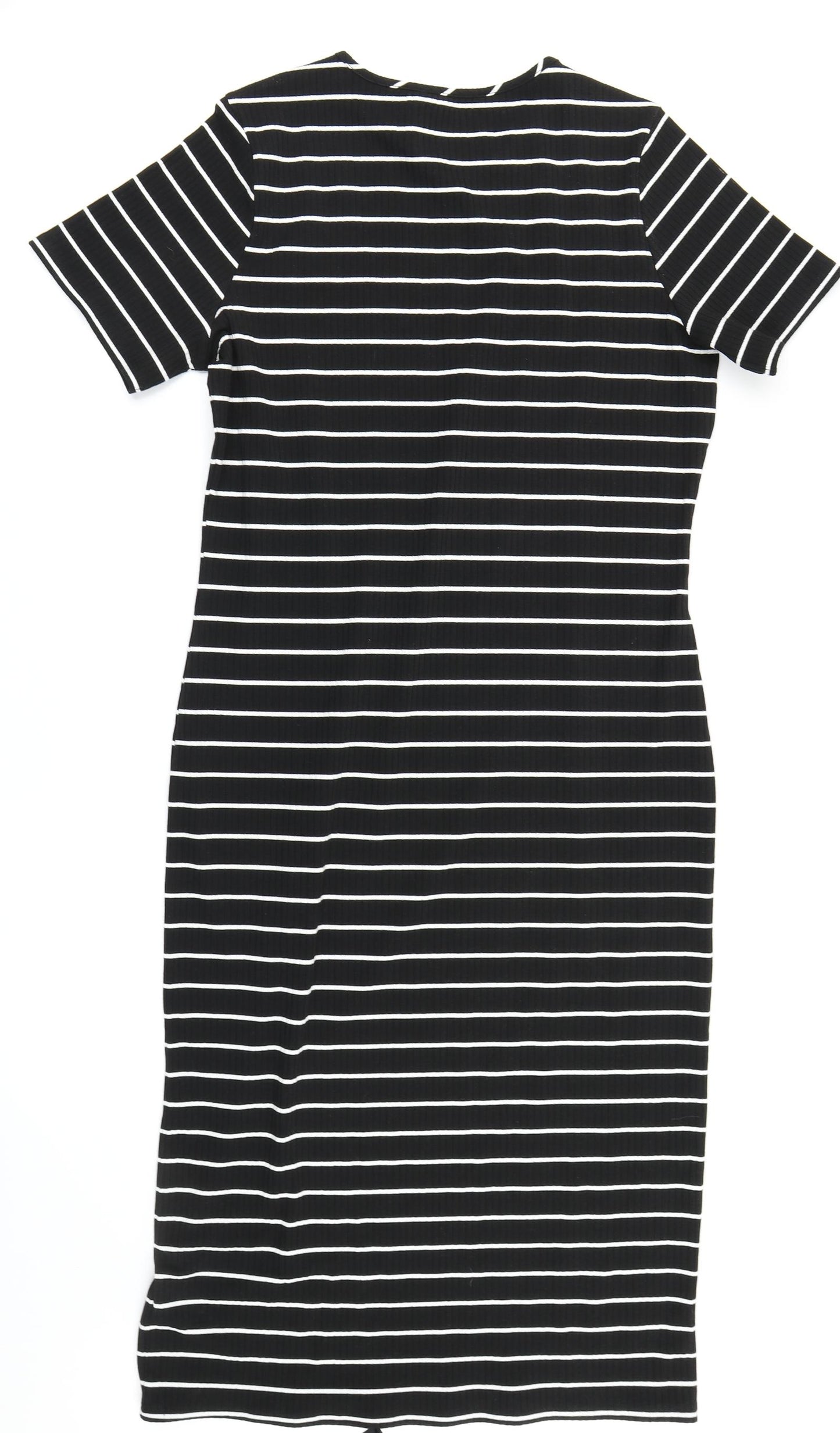 George Womens Black Striped  Bodycon  Size 16