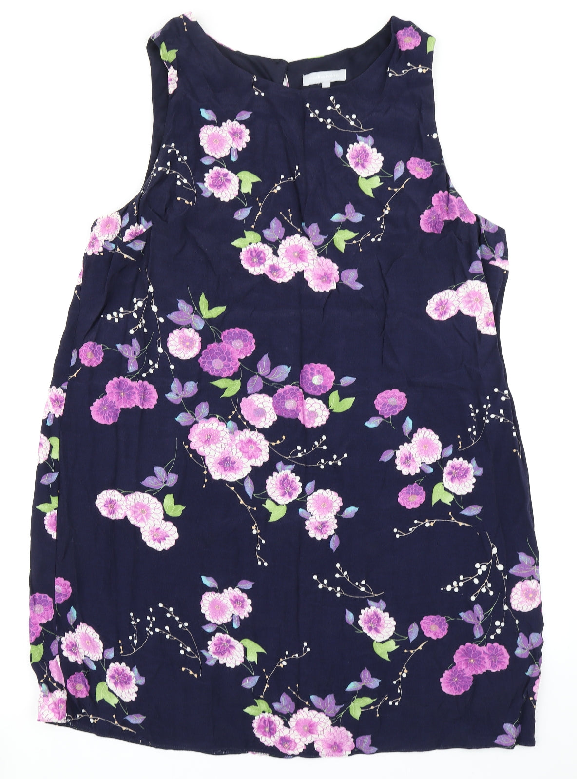 Red Herring Womens Blue Floral  A-Line  Size 20