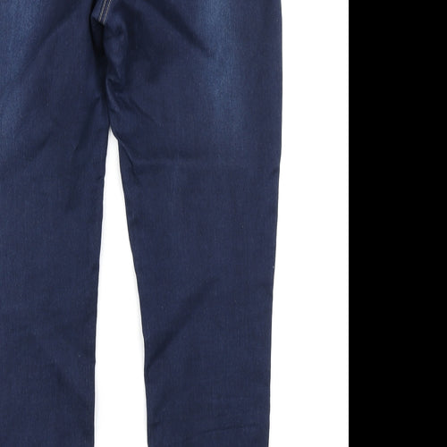 TU Womens Blue  Denim Skinny Jeans Size 16 L27 in