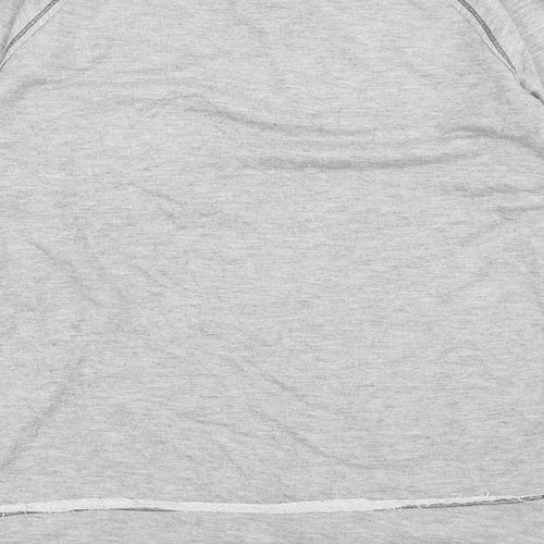 Rewind Womens Grey   Pullover Sweatshirt Size M