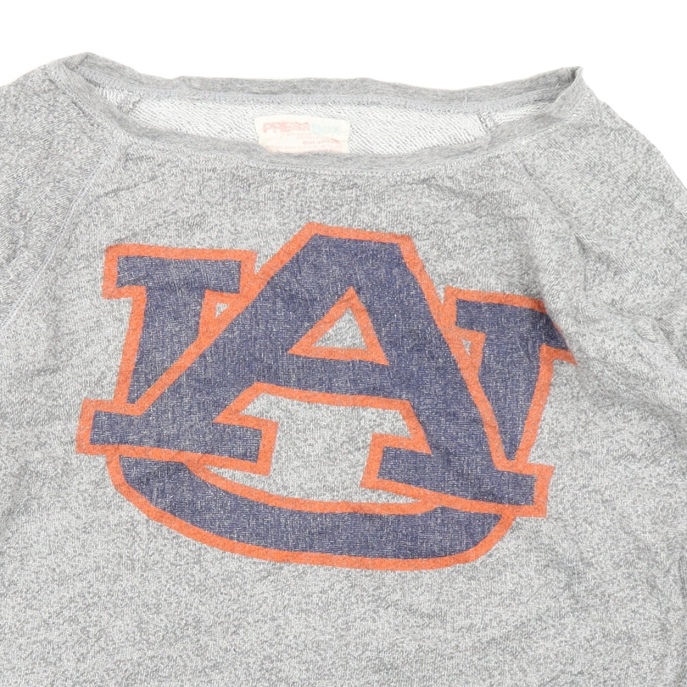 Pressbox Womens Grey   Pullover Sweatshirt Size S