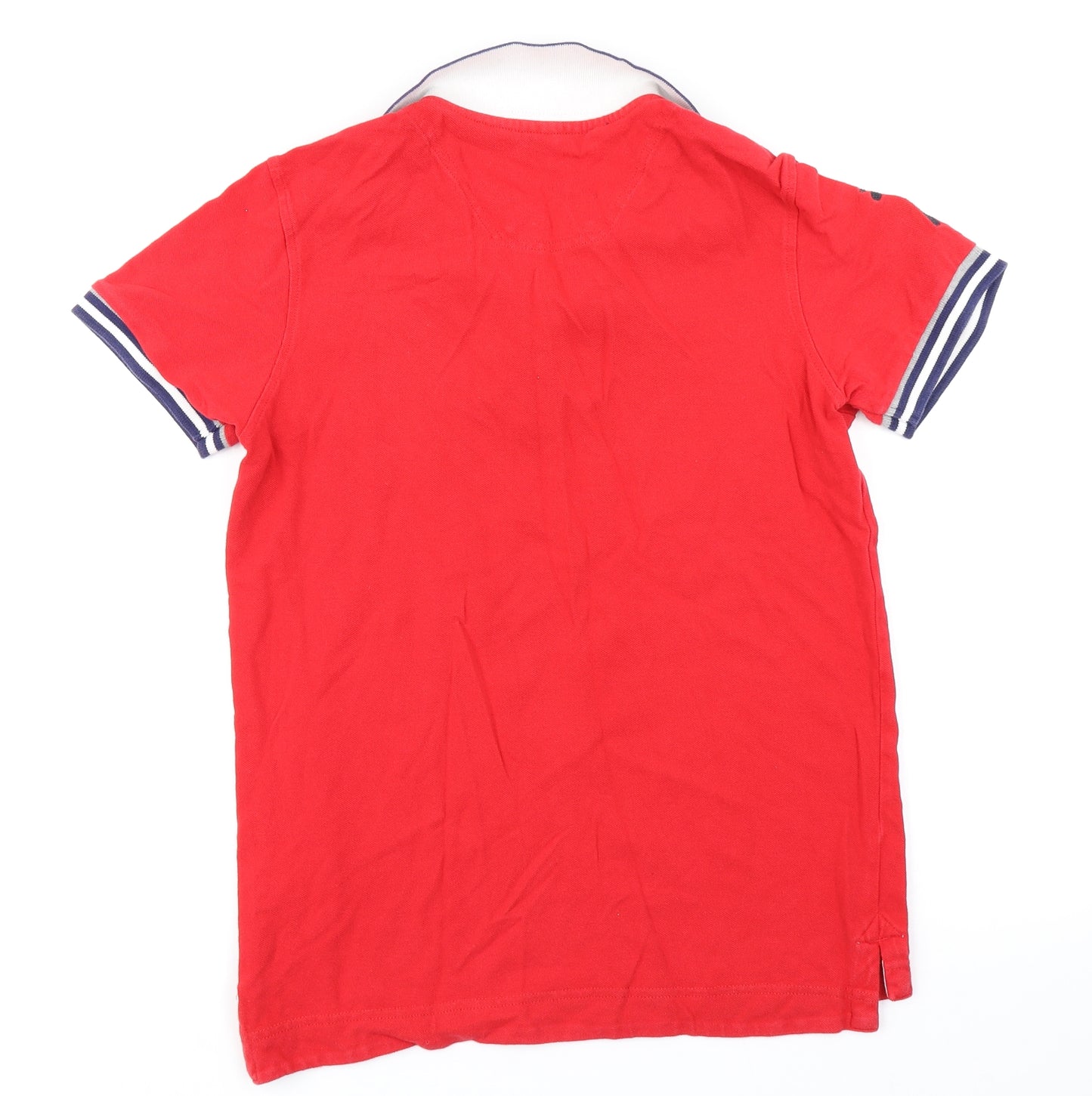 Hush Puppies Mens Red    Polo Size S