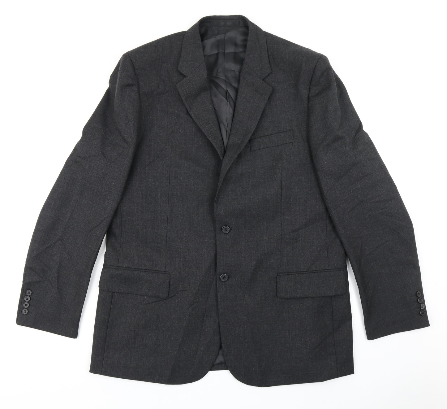 Slaters Mens Black   Jacket Blazer Size 34