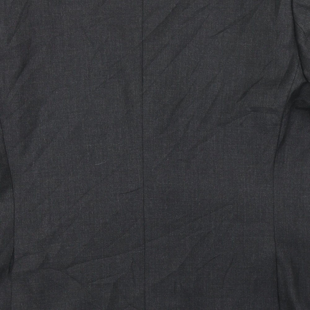 Slaters Mens Black   Jacket Blazer Size 34