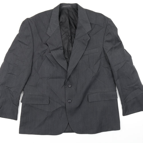 Burton Mens Grey   Jacket Blazer Size 44