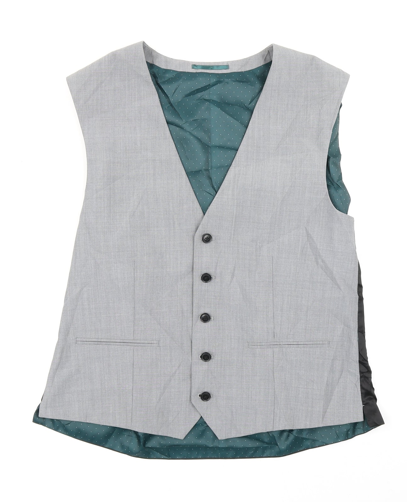 NEXT Mens Grey   Jacket Suit Waistcoat Size 42
