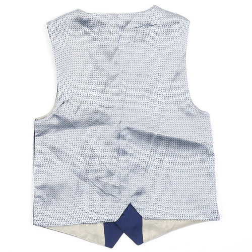 River Islan Boys Blue   Jacket Waistcoat Size 3-4 Years