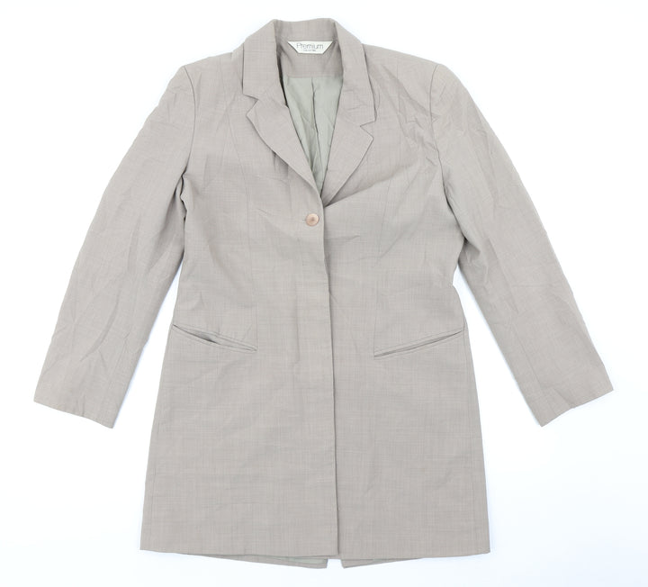Premium Womens Brown   Jacket Blazer Size 12