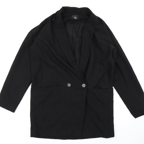 FOREVER 21 Womens Black   Jacket Blazer Size S