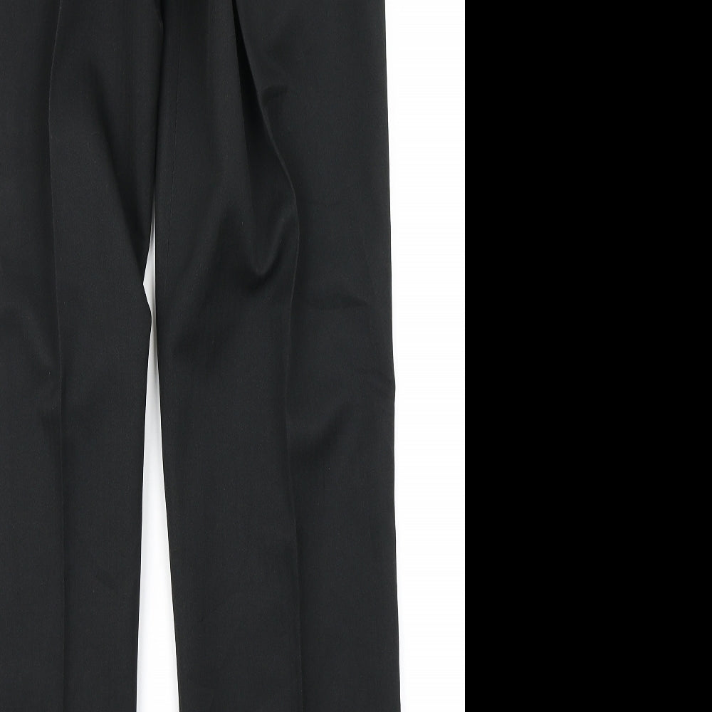 Taylor & Wright Mens Black   Dress Pants Trousers Size 32 in L31 in