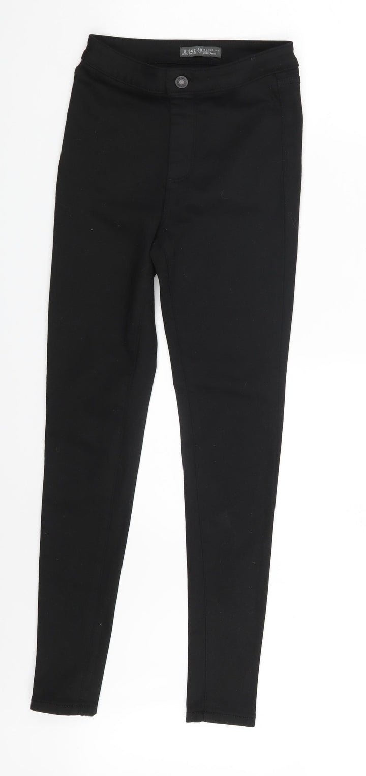 Denim & Co. Womens Black Jegging Leggings Size 6 L27 in