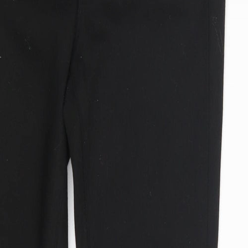 Denim & Co. Womens Black   Jegging Leggings Size 6 L27 in