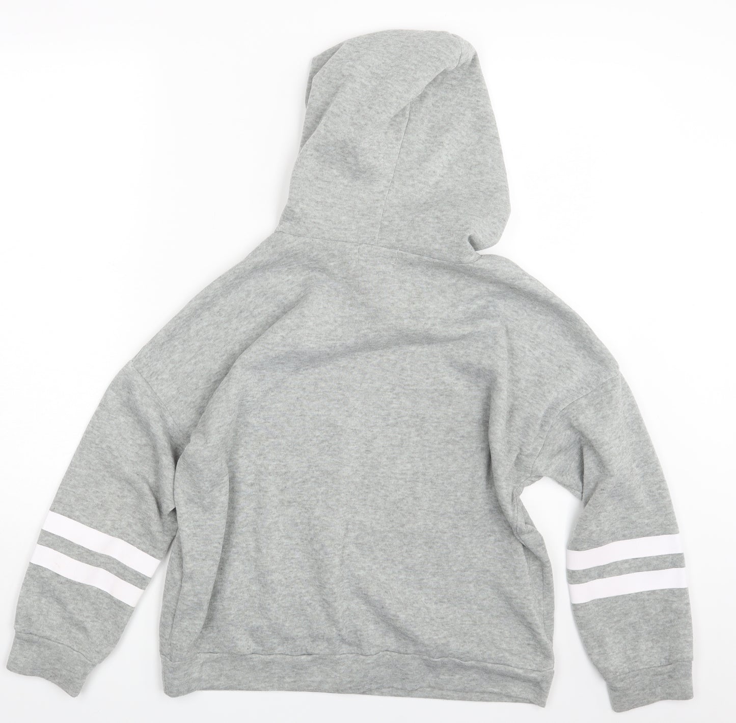 Fancyqube Boys Grey   Pullover Hoodie Size S