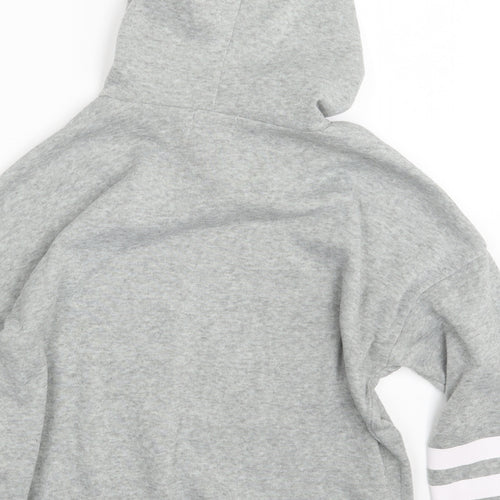 Fancyqube Boys Grey   Pullover Hoodie Size S