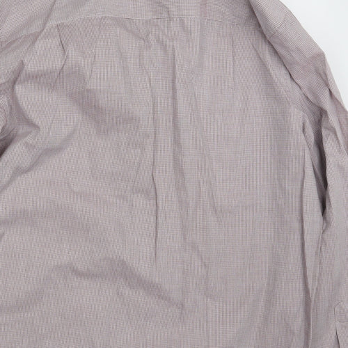 NEXT Mens Pink    Button-Up Size 18