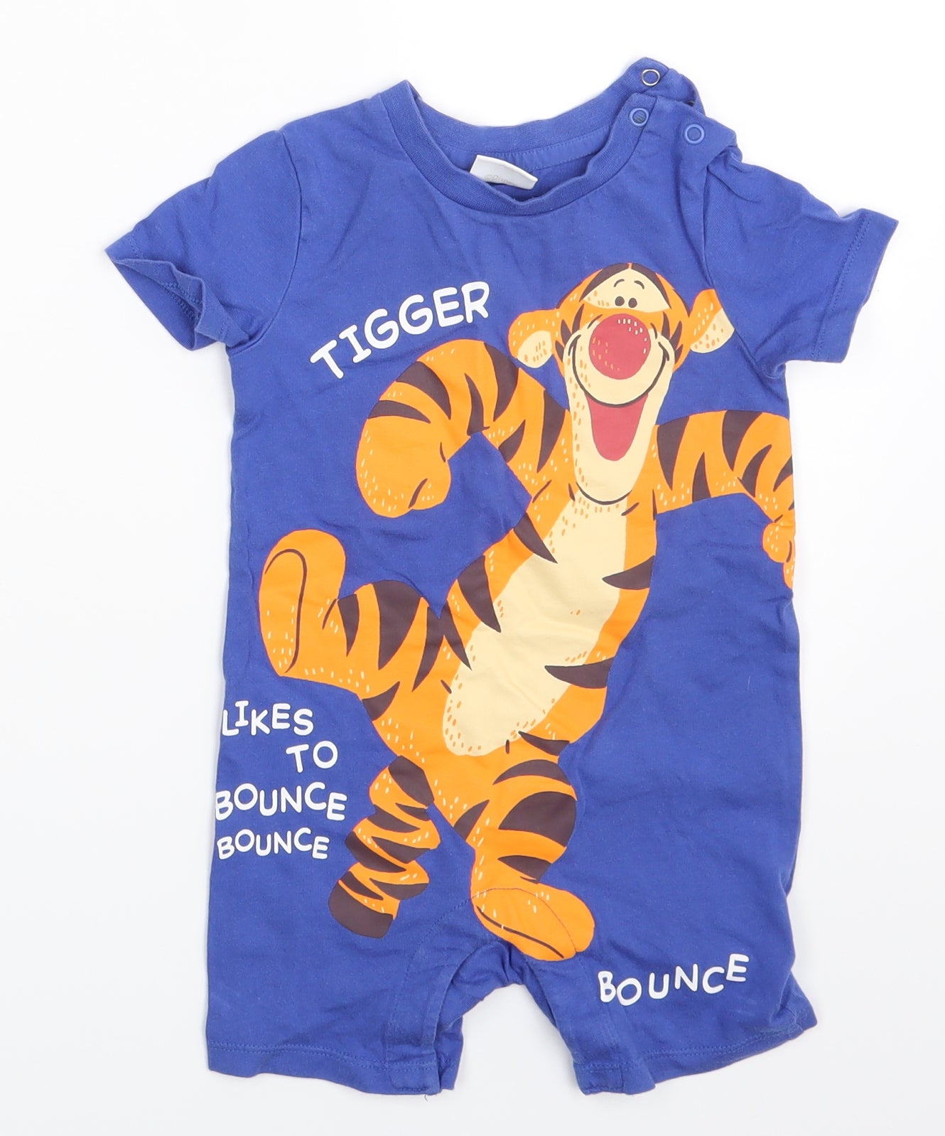 Disney Boys Blue   Coverall One-Piece Size 12-18 Months