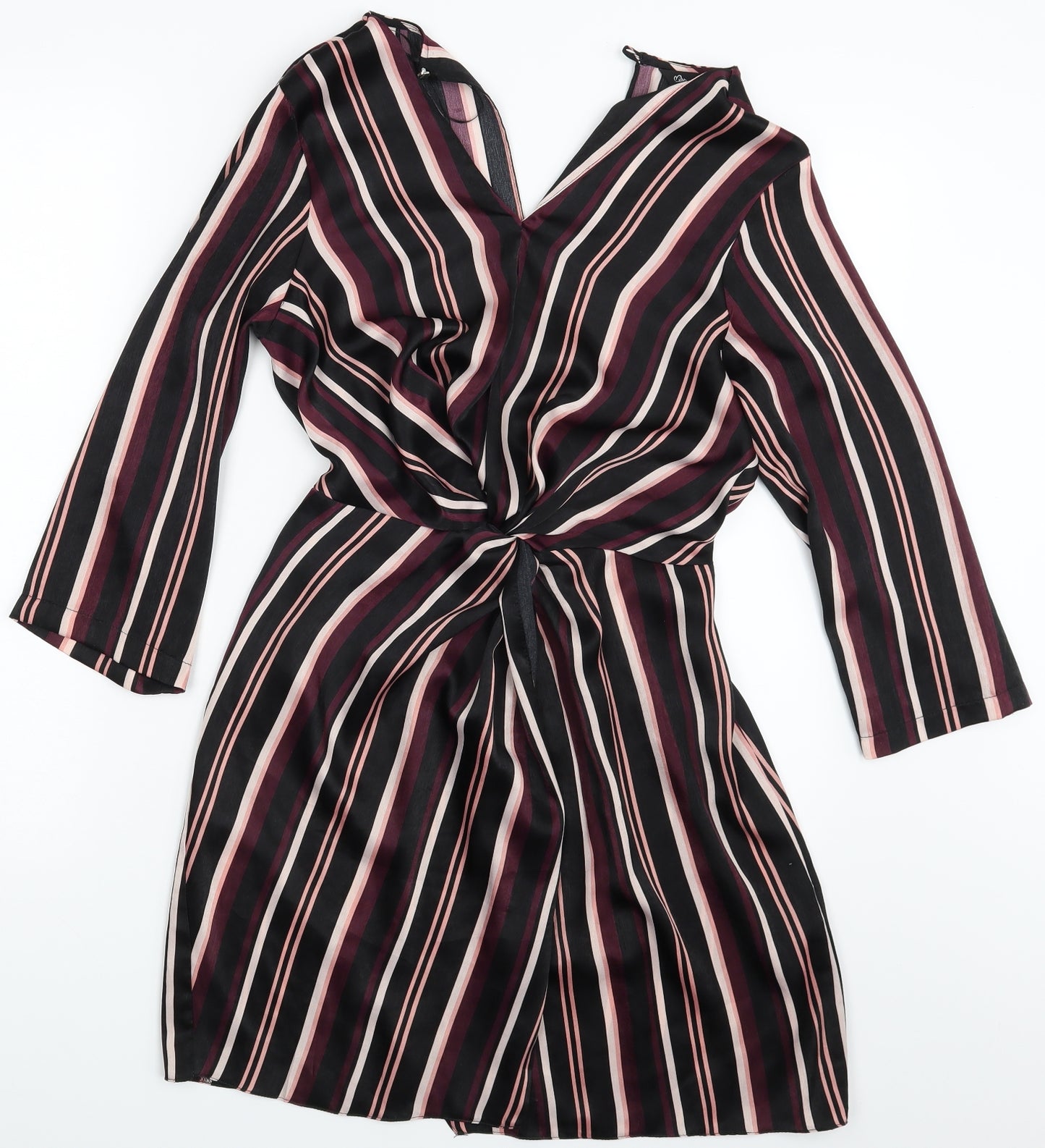 Miss Selfridge Womens Multicoloured Striped  Maxi  Size 10