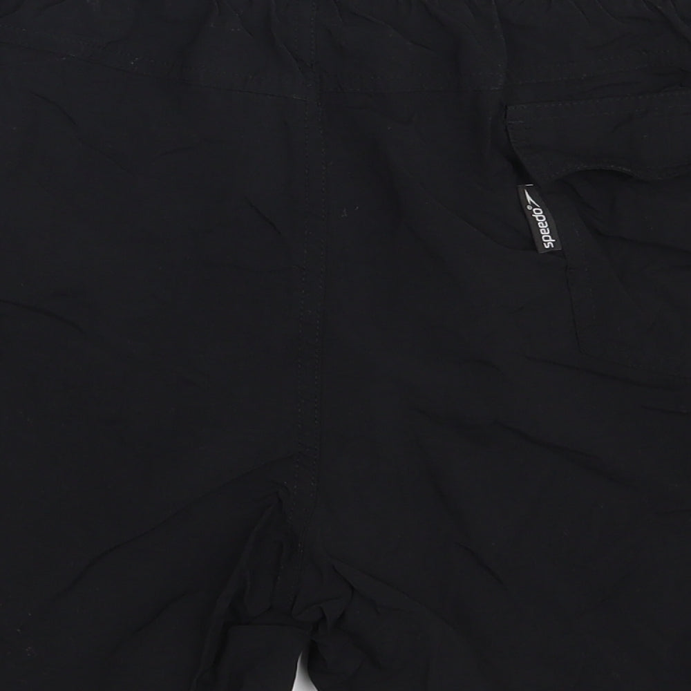 Speedo Mens Black   Sweat Shorts Size XL