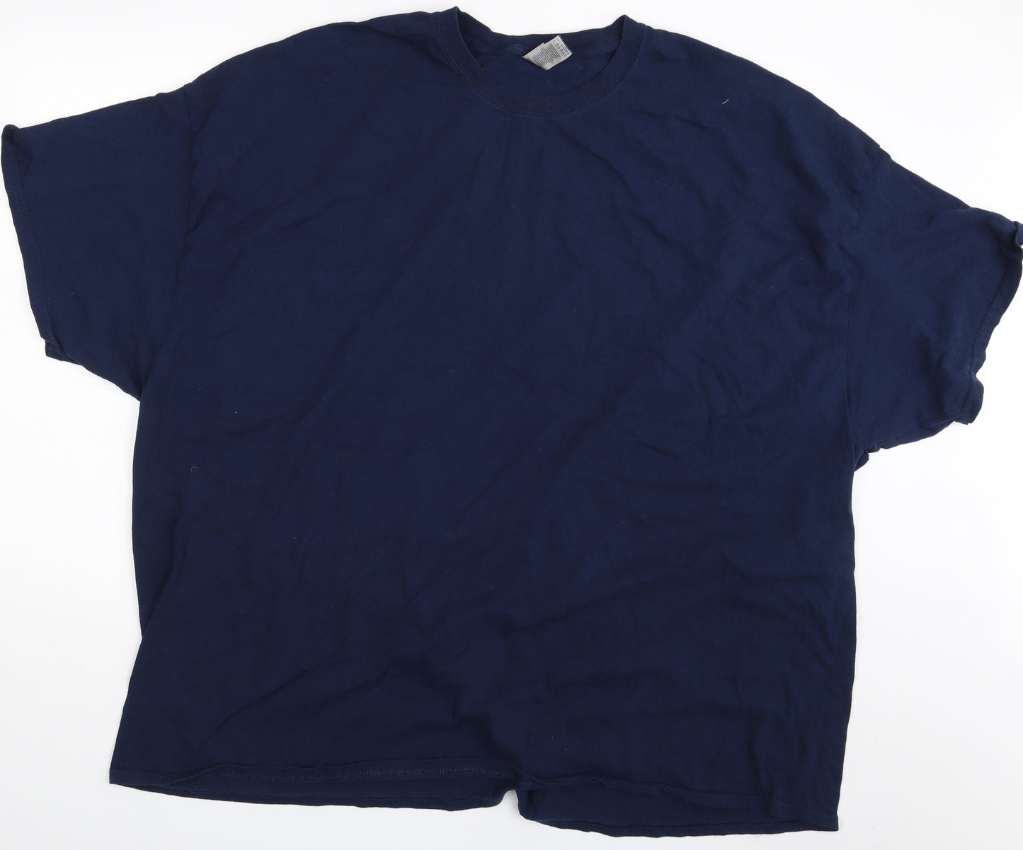 Gildan Mens Blue    T-Shirt One Size  - Size 5XL