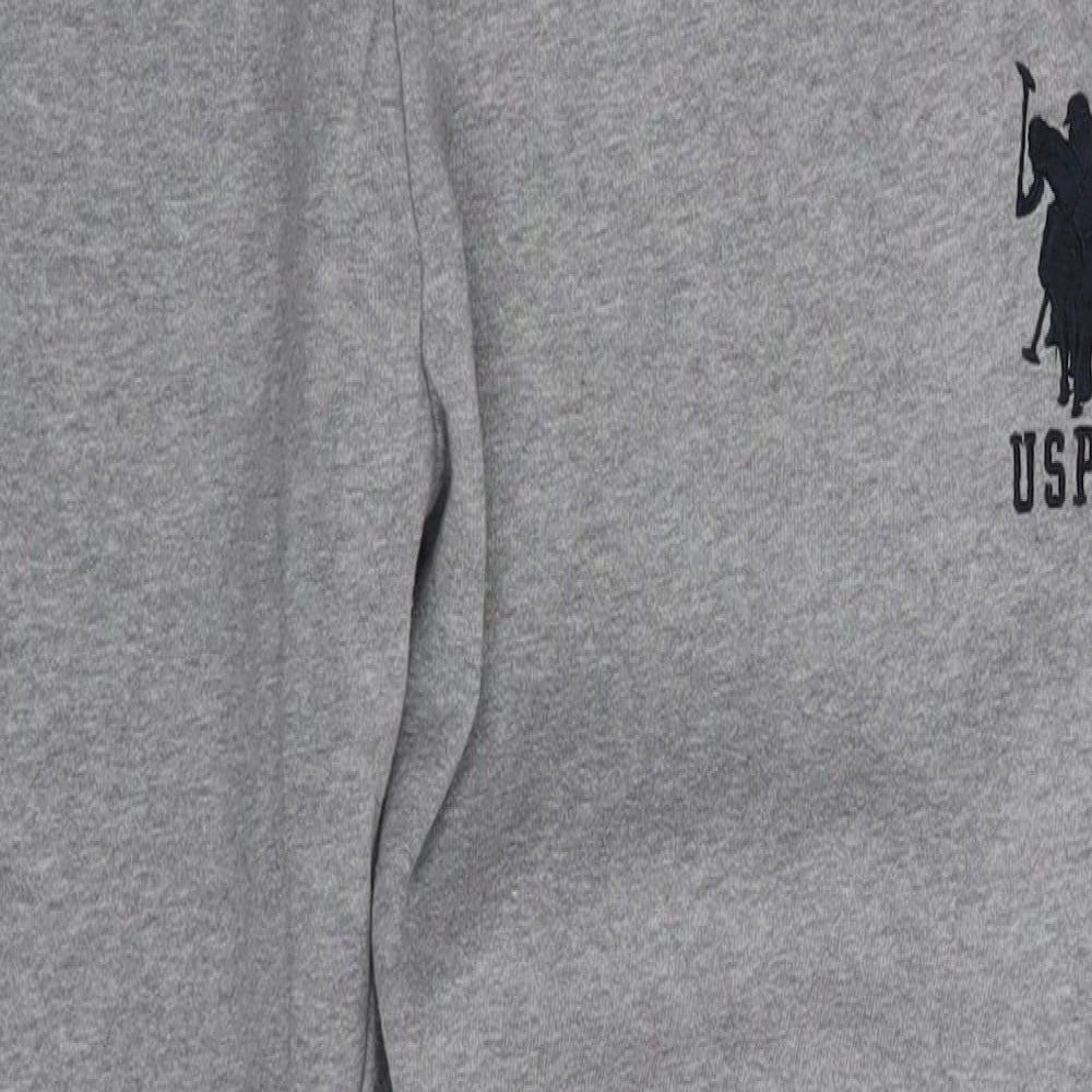 US Polo Assn. Boys Grey   Jogger Trousers Size 12-13 Years