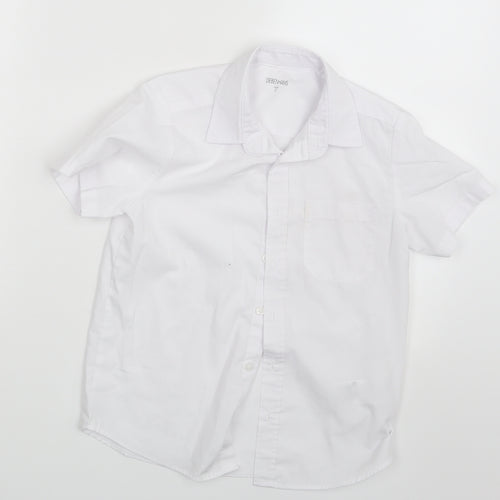 Debenhams Boys White   Basic Button-Up Size 8 Years