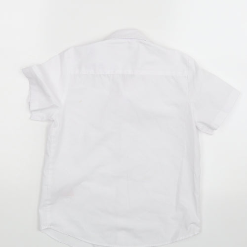 Debenhams Boys White   Basic Button-Up Size 8 Years