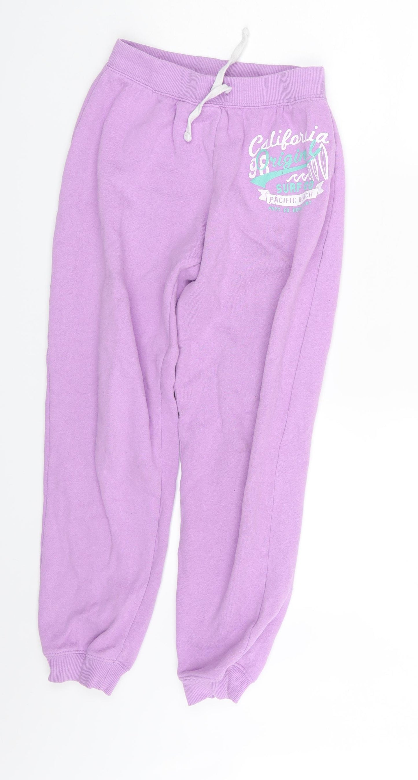 YD Girls Purple   Jogger Trousers Size 11-12 Years