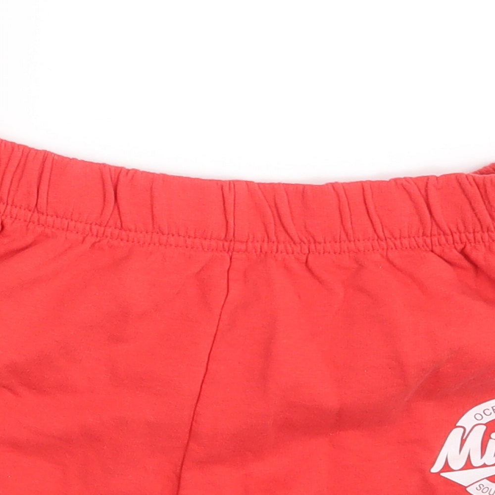 Primark Womens Red   Hot Pants Shorts Size 6