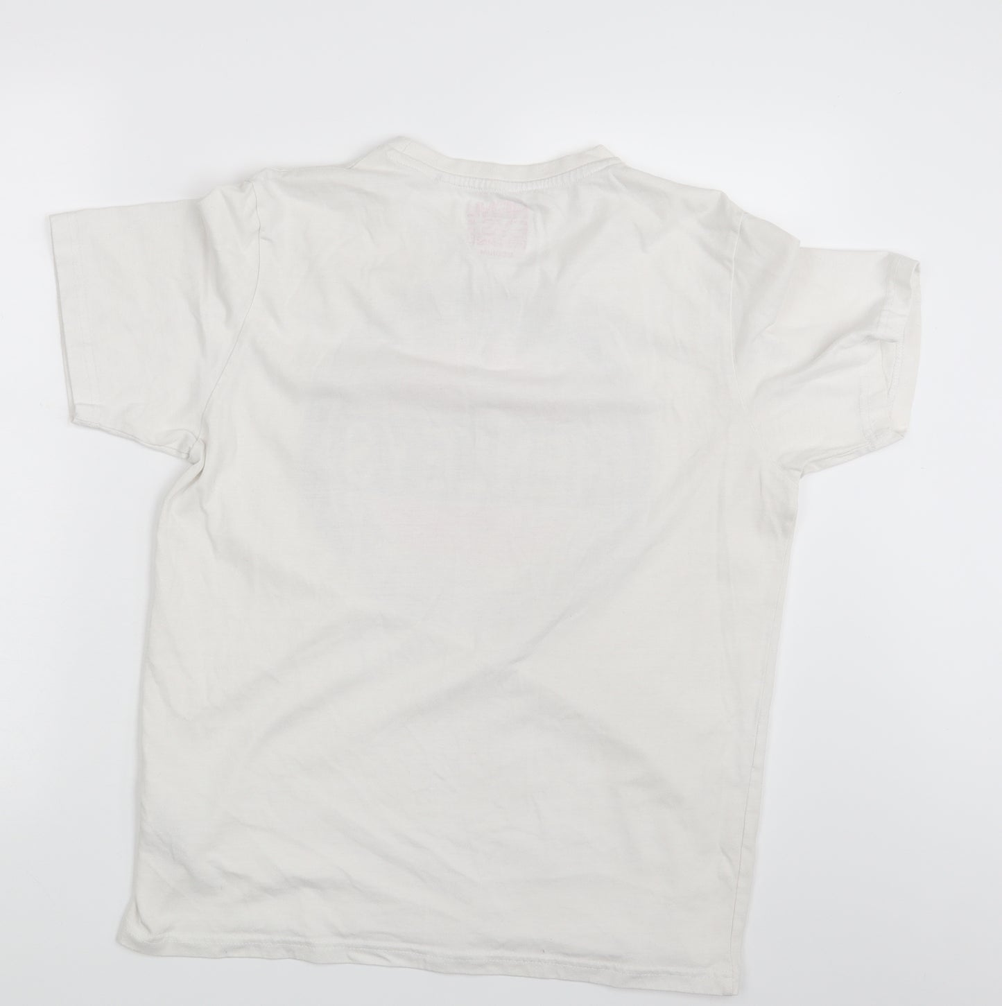 Henleys Mens White    T-Shirt Size M