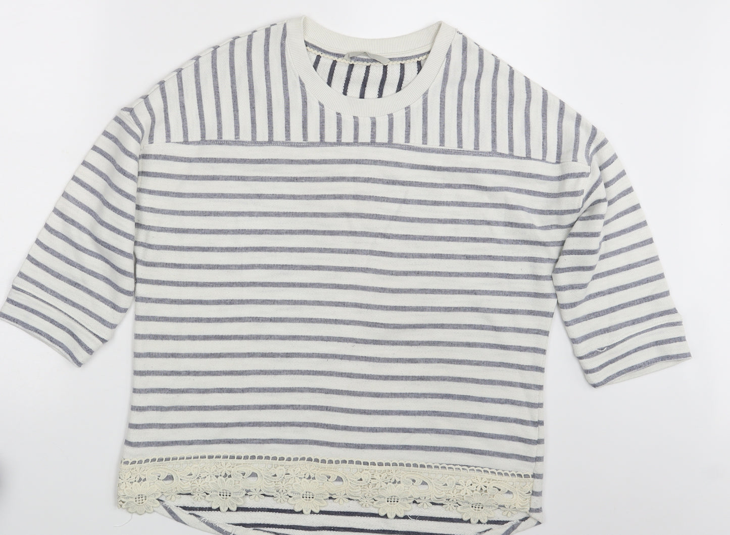 George Womens Multicoloured Striped  Pullover Jumper Size 14