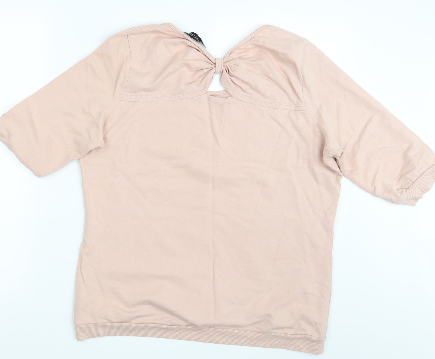 Dorothy Perkins Womens Pink Floral  Basic T-Shirt Size 16