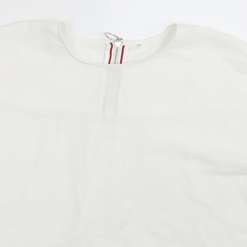 Preworn Womens Ivory   Basic Blouse One Size