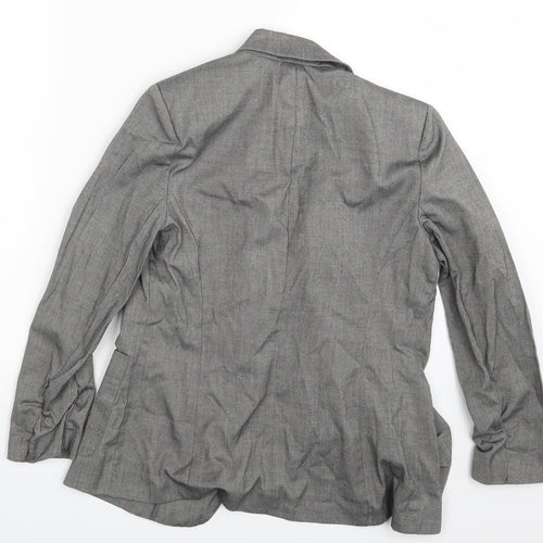 New Look Womens Grey   Jacket Blazer Size 12