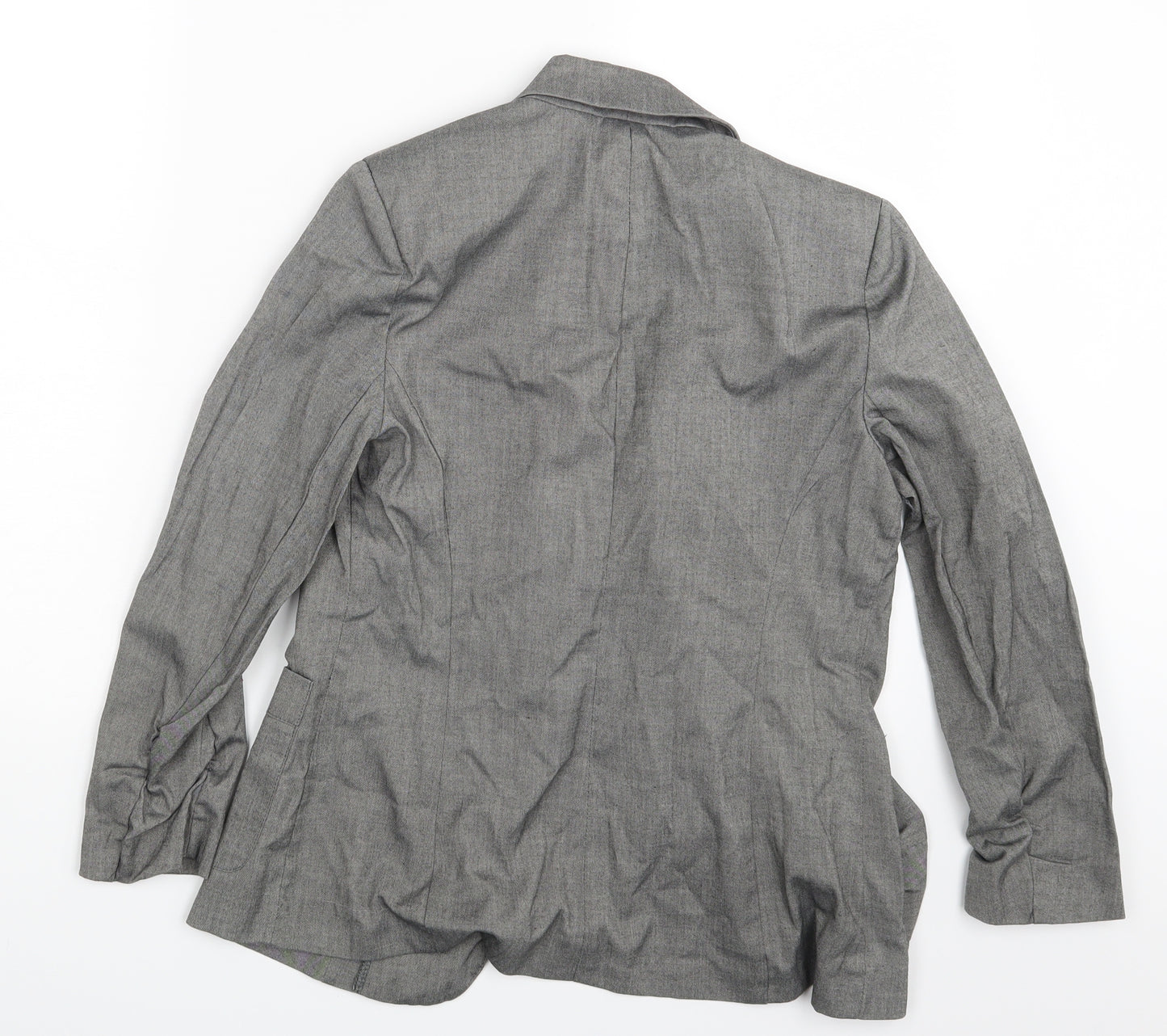 New Look Womens Grey   Jacket Blazer Size 12