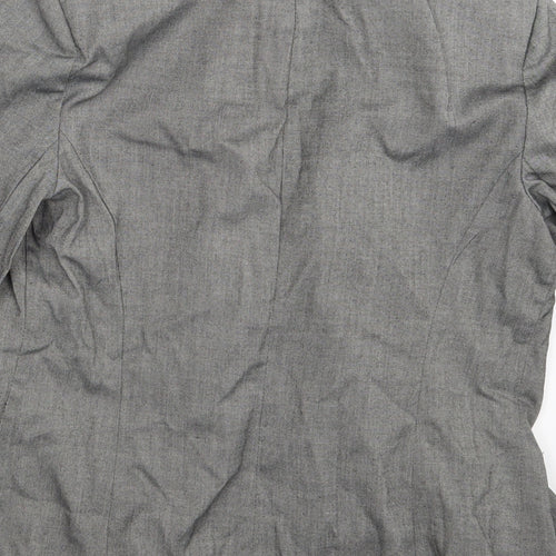 New Look Womens Grey   Jacket Blazer Size 12